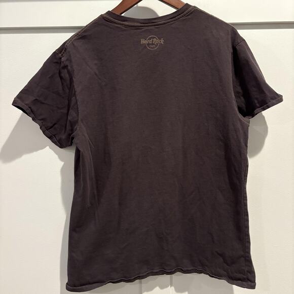 Hard Rock Cafe Shirt Mens XL Gray Costa Maya Embroidered Guitar Crown Tee Y2K - Picture 7 of 14